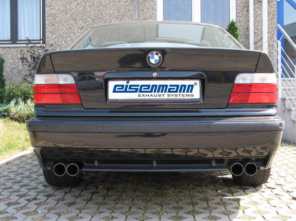 Eisenmann Edelstahl Duplex Sportauspuff Race Version Bmw Er E Limo