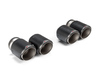 Akrapovic Endrohrsatz BMW M3 G80 inkl. Competition je 2x rund abgeschrägt aus Carbon