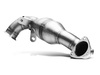 Akrapovic Edelstahl Downpipe inkl. Sportkat Peugeot 207 208 +GTI 308 +GTI