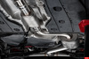 APR Edelstahl Duplex Ø76mm Sportauspuff-Komplettanlage ab Kat VW Golf 7 GTI VorFacelift je 102mm rund scharf schräg