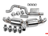 APR Edelstahl Duplex Ø76mm Sportauspuff-Komplettanlage ab Kat VW Golf 7 R Vor-Facelift