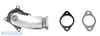 Bastuck Edelstahl Downpipe mit Vorkat-Ersatzrohr Skoda Octavia 2 1Z Turbo inkl. RS