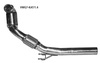 Bastuck Edelstahl Ø70mm Downpipe mit Kat VW Golf 7 1.2l + 1.4l TSI