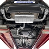 Bastuck Edelstahl Duplex Sportauspuff-Komplettanlage ab Kat VW Golf 7 GTI Facelift je 100mm rund doppelwandig gerade