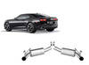 Borla ATAK Edelstahl Duplex Sportauspuff Chevrolet Camaro Coupe Cabrio V8 Ground Effects Package Modelljahr 2010-13 für originale Endrohre