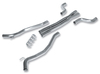 Borla Edelstahl Vorschalldämpfer-Ersatzrohr mit X-Pipe Ø63,5mm-System Chevrolet Camaro Coupe Cabrio V8 Modelljahr 2010-2015