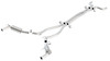 Borla S-TYPE Edelstahl Duplex Sportauspuffanlage ab Kat Chevrolet Camaro Coupe Cabrio V8 Ground Effects Package Modelljahr 2010-13 für originale Endrohre