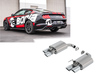Borla S-TYPE Edelstahl Duplex Sportauspuff mit Klappensteuerung Ford Mustang 6 GT Facelift ab 08/2017 je 2x102mm rund eingerollt abgeschrägt