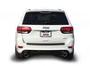 Borla S-TYPE Edelstahl Duplex Sportauspuffanlage ab Kat Jeep Grand Cherokee WK SRT-8 Bj.2015-2021 je 127mm rund eingerollt abgeschrägt