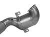 Bull-X Edelstahl Ø76mm Downpipe mit 200-Zellen Sport-Kat u. OPF Audi A3 8V 2.0l TFSI Frontantrieb Gen3 OPF
