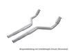 Bull-X Edelstahl Nachkat-Ersatzrohr Audi A5 + S5 B8 Typ 8T