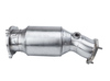 Bull-X Edelstahl Ø76mm-Downpipe mit 200-Zeller Sport-Kat Audi A5 B9 2.0l TFSI inkl. quattro Typ F5