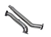Bull-X Edelstahl Ø70mm-Downpipe mit Kat-Ersatz und DPF-Ersatzrohr Audi A6 C6 2.7l 3.0l TDI Typ 4F