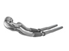 BULL-X Edelstahl Downpipe mit Kat-Ersatzrohren Audi RS3 8V OPF