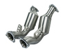 BULL-X Edelstahl Ø63,5mm Downpipe mit 200-Zellen Sport-Kat Audi A4 S4 B8 3.0l TFSI