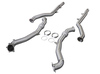 Bull-X Edelstahl Ø70mm-Downpipe mit Kat-Ersatzrohren Audi S7 C7 inkl. Facelift Typ 4G