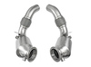 Bull-X Edelstahl Ø70mm-Downpipe mit 200-Zeller Sport-Kats BMW M5 F10