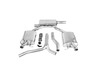 Bull-X Edelstahl Duplex Sportauspuff-Komplettanlage ab VSD Ø70mm Audi A4 B8 2.0l TFSI