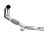 Bull-X-Edelstahl Ø76mm Downpipe mit Sport-Kat Skoda Octavia RS und 1.8l Typ 5E