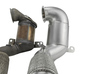 Bull-X-Edelstahl Ø76mm Downpipe mit Sport-Kat VW Tiguan AD1 2.0l TSI 4motion