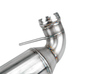 Bull-X Edelstahl Ø89mm-Downpipe mit 300-Zellen Sport-Kat Mercedes CLA45 AMG C117/X117