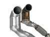 Bull-X Edelstahl Ø76mm Downpipe mit 200-Zellen Sport-Kat u. OPF Skoda Octavia RS 2.0l TSI Typ NX Gen4
