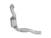 Bull-X Edelstahl Ø63,5mm Downpipe mit 200-Zellen Sport-Kat VW Polo GTI 1.4l Typ 6R