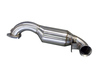 Bull-X Edelstahl Ø63,5mm Downpipe mit 200-Zellen Sport-Kat Citroen DS3 1.6l THP