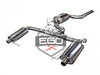 EGO-X Edelstahl Duplex Sportauspuff-Komplettanlage ab Kat mit Klappensteuerung Ø76mm Seat Leon 5F ST Cupra