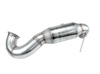 Bull-X Edelstahl Ø89mm-Downpipe mit 300-Zellen Sport-Kat Mercedes CLA45 AMG C117/X117