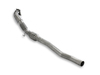 BULL-X Edelstahl Ø76mm Downpipe mit Sport-Kat Ø76mm VW Eos 2.0l TSI