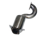 Bull-X Edelstahl Ø63,5mm Downpipe mit 200-Zellen Sport-Kat VW Golf 6 1.4l