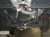 BULL-X Edelstahl Ø76mm Mittelschalldämpfer-Ersatzrohr VW Golf 6