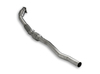 BULL-X Edelstahl Ø76mm Downpipe mit Sport-Kat Ø76mm VW Golf 6R