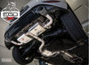 EGO-X Edelstahl Duplex Sportauspuff-Komplettanlage ab Kat mit Klappensteuerung Ø76mm VW Golf 7 GTI inkl. Endohrsatz nach Wahl
