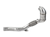 Bull-X-Edelstahl Ø76mm Downpipe mit Sport-Kat VW Golf 7 GTI