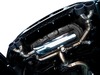 EGO-X Edelstahl Duplex Sportauspuff mit Klappensteuerung Ø76mm VW Golf 7 R Facelift inkl. Endrohrsatz nach Wahl