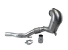 Bull-X-Edelstahl Ø76mm Downpipe mit Sport-Kat VW Golf 7 R inkl. Variant