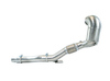 Bull-X-Edelstahl Ø76mm Downpipe mit Sport-Kat VW Golf 7 R inkl. Variant