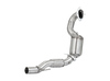 Bull-X Edelstahl Ø63,5mm Downpipe mit 200-Zellen Sport-Kat VW Polo GTI 1.4l Typ 6R