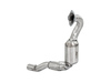 Bull-X Edelstahl Ø63,5mm Downpipe mit 200-Zellen Sport-Kat VW Polo GTI 1.4l Typ 6R