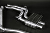 Capristo Edelstahl Duplex Sportauspuff-Komplettanlage ab Kat Audi RS4 B8 Avant für originalen Endrohrausgang