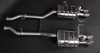 Capristo Edelstahl Duplex Sportauspuff mit Klappensteuerung BMW 3er M3 E92 Coupe je 2x rund