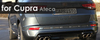 Capristo Edelstahl Duplex Sportauspuff-Komplettanlage ab OPF Cupra Ateca je 2x oval