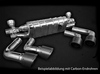 Capristo Edelstahl Sportauspuff Porsche Cayenne 3 inkl. Coupe 4.0l Turbo Typ 536 für originale Endrohre