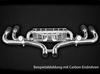 Capristo Edelstahl Sportauspuff Porsche Cayenne 3 inkl. Coupe 4.0l Turbo Typ 536 für originale Endrohre