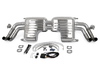 Eisenmann Edelstahl Duplex Sportauspuff RACE-Version Audi R8 V8 ohne Endrohre