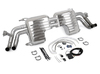 Eisenmann Duplex Sportauspuff RACE-Version inkl. Endrohre Audi R8 V8 je 1x175x85mm flachoval eingerollt seitlich schräg ohne Absorber
