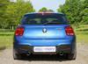 Eisenmann Edelstahl Duplex Sportauspuff BMW 1er F20 M135i je 90mm rund eingerollt abgeschrägt