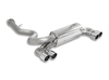 Eisenmann Edelstahl Duplex Sportauspuff inkl. Verbindungsrohr RACE-Version BMW 1er E82 1M Coupe je 2x83mm rund scharf gerade